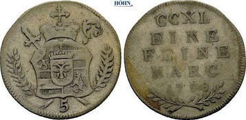 5 Kreuzer 1798 Geistlichkeiten Salzburg Hieronymus Graf v..., Verzenden