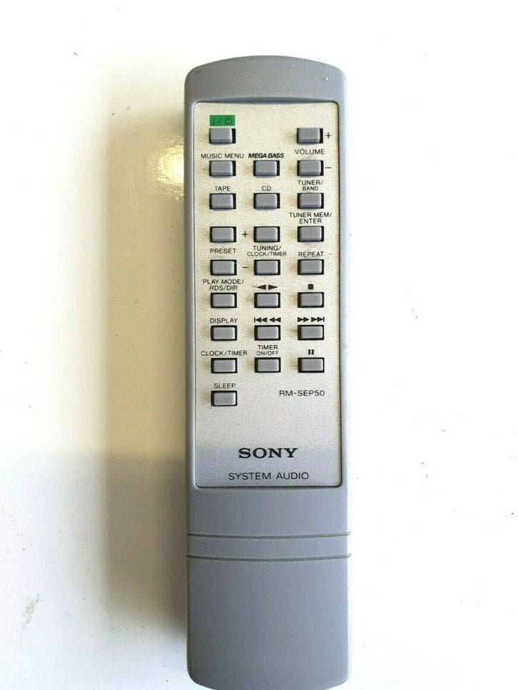 Afstandsbediening Sony rm-sep50 cmt-ep50, Audio, Tv en Foto, Afstandsbedieningen, Origineel, Nieuw, Ophalen of Verzenden