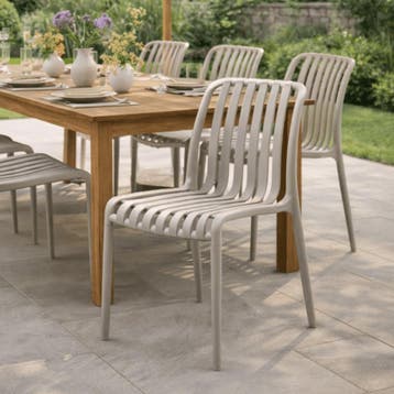 DS4U Max tuinstoel zonder arm - beige, Ophalen of Verzenden, Nieuw