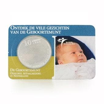10 Euro 2004 Geboortemunt UNC Coincard, Postzegels en Munten, Verzenden