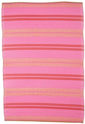 Mica Decorations Buiten Vloerkleed - L180 x B120 cm - Roze, Huis en Inrichting, Nieuw