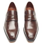 SILVANO LATTANZI - Patina Moccasin - UK: 11 / US: 12 / EU:, Nieuw