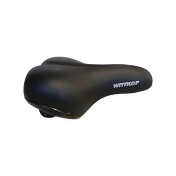 Wittkop Big extra sterk fietszadel, Fietsen en Brommers, Fietsonderdelen, Verzenden, Nieuw, Budgetfietsonderdelen.nl
