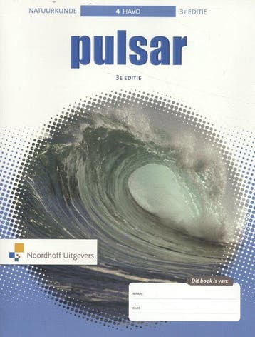 9789001592844 Pulsar Natuurkunde 4 havo | Tweedehands, Boeken, Verzenden, Zo goed als nieuw, Leo ten Brinke