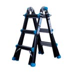 Vouwladder Eurostairs 4x3 - Professionele Kwaliteit, Doe-het-zelf en Verbouw, Nieuw, Ophalen of Verzenden, Ladder, Opvouwbaar of Inschuifbaar