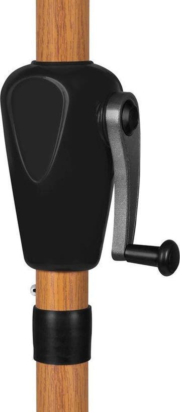 2dekans | VONROC Premium Stokparasol Rapallo 200x300cm -, Ophalen of Verzenden, Zo goed als nieuw