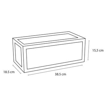 Differnz handdoekhouder voor fontein 38,5x18,5x15,5 cm -, Verzenden, Nieuw