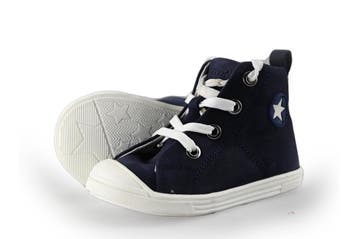 Jopper Hoge sneakers Jongens in maat 22 Blauw, Verzenden, Schoenen, Zo goed als nieuw, Jongen of Meisje
