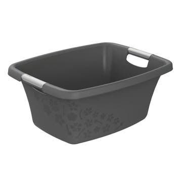 Rotho Flowers Wasmand 25L Antraciet (Wasmanden, Huishouden), Verzenden, Nieuw