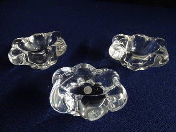 Daum Frères - Peper- en zoutstel (3) - Kristal