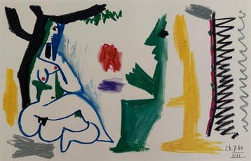 Pablo Picasso (1881-1973) - Le Déjeuner sur lherbe, 1961.