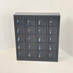 Telefoon locker 20 deuren 81x20x92cm - Antraciet, Ophalen of Verzenden, Nieuw, Robuust