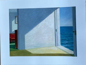Edward Hopper - after (1882-1967), Rooms by the sea, 1951,, Antiek en Kunst