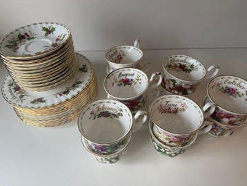 Royal Albert - Theeservies (36) - Flower of the Month -