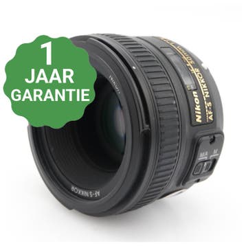 Nikon AF-S 50mm f/1.8G, Verzenden, Gebruikt