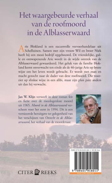 Moord in de Alblasserwaard / Citerreeks 9789401916011, Boeken, Verzenden, Gelezen, Jan W. Klijn