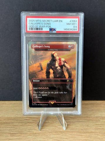 Magic Gathering - Secret Lair God of War - Kratos FOIL, Nieuw