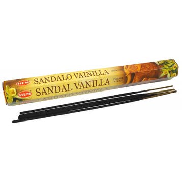 HEM Sandal Vanilla Wierook (pakje á 20 stokjes), Ophalen of Verzenden, Nieuw