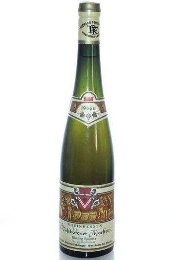 1966 Westhofener Moorstein Riesling Spätlese - Weingut, Verzamelen, Nieuw