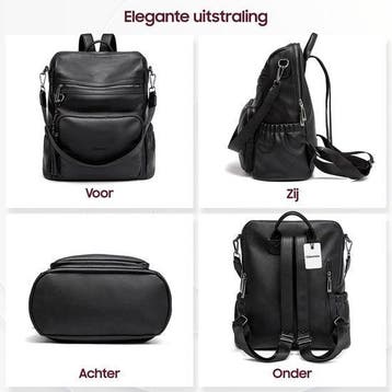 2dekans | Glennoo rugzak - Rugtas dames - Waterdicht - Klein, Ophalen of Verzenden, Zo goed als nieuw