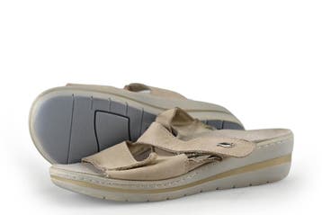 Hush Puppies Slippers in maat 37 Beige, Slippers, Verzenden, Beige, Zo goed als nieuw