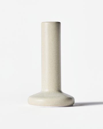 HEMA Kandelaar 5x12cm Bink keramiek wit, Verzenden, Nieuw, Wit