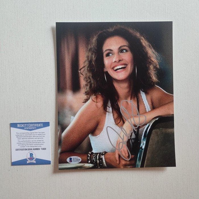 Pretty Woman - Julia Roberts (Vivian Ward) – Signed Photo, Verzamelen, Film en Tv