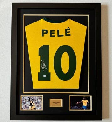 Brazilië - Wereldkampioenschap Voetbal - Pelé - Voetbalshirt, Nieuw