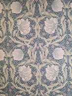Stof Pimpernel Art Nouveau William Morris Bloemmotief