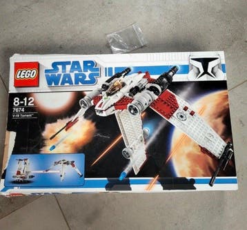 Lego Set - 7674 - Star Wars - LEGO Star Wars 7674 V-19, Nieuw