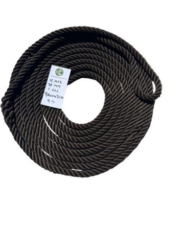 Brown-Bear 4 strengs geslagen scheepstouw 28MM 15Mtr 1 Oo..., Verzenden, Nieuw