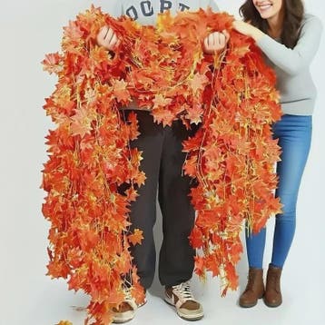 Kunst Slinger Esdoornbladeren - Herfstdecoratie voor Feestda, Verzenden, Nieuw