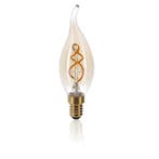LED FILAMENT | E14 | KAARS TIP | DIMBAAR | AMBER | 2W, Huis en Inrichting, Nieuw