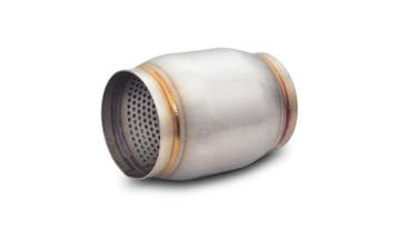 Vibrant SS Race Muffler 5in inlet/outlet x 5in long, Ophalen of Verzenden, Nieuw