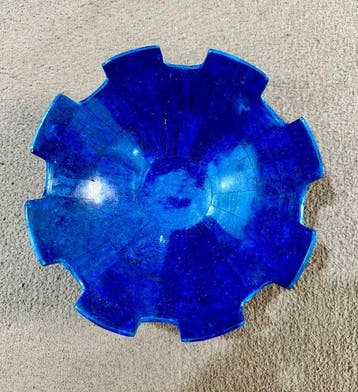20 cm Lapis Lazuli mozaïek Kom - Breedte: 20 cm- 798 g - (1), Verzamelen