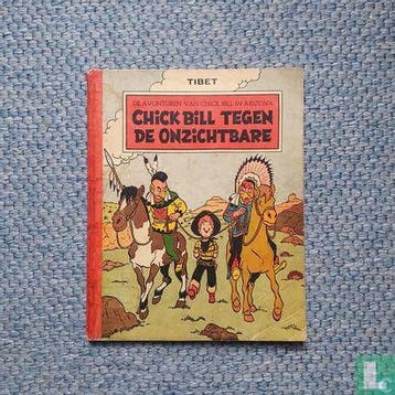 Chick Bill tegen de onzichtbare - 1954, Boeken, Eén stripboek, Verzenden, Gelezen, Gascard, Gilbert.