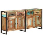 vidaXL Dressoir 172x35x80 cm massief gerecycled hout, Verzenden, 150 tot 200 cm, Nieuw, 25 tot 50 cm