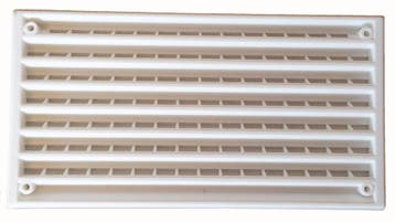 Ventilatierooster Wit 17x9cm, Ophalen of Verzenden, Nieuw
