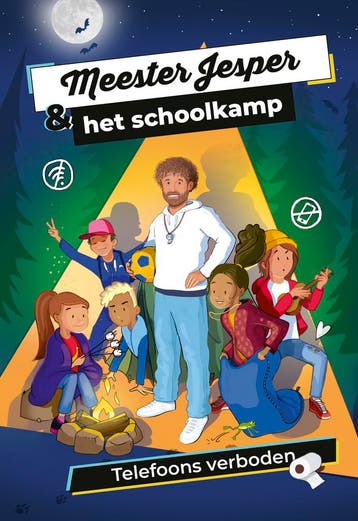 Meester Jesper & het schoolkamp / Meester Jesper, Boeken, Verzenden, Zo goed als nieuw, Jesper Hesseling