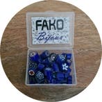 Fako Bijoux - Millefiori Glas - Sieraden Maken - 7-12mm - 50, Hobby en Vrije tijd, Verzenden, Nieuw