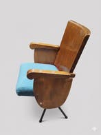 Klapstoel - Hout - Vintage bioscoopstoelen