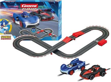 Carrera Sonic Racebaan 4.3m | Retourdeal 34% Korting, Racebaan, Zelf te bouwen, Carrera, Ophalen of Verzenden