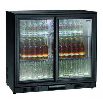 Barkoelkast | 2 Glazen Deur | 176L | 900x550x845 mm, Verzenden, Nieuw in verpakking