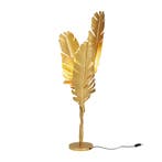 *WOONWINKEL* Kare Design Akile Vloerlamp Gouden Veren, Verzenden, Nieuw
