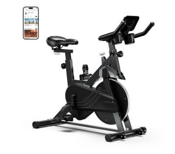 Hometrainer –Magnetische Weerstand, LCD Display en Verstelba, Verzenden, Nieuw