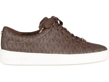 Michael Kors Keaton Lace Up - Dames Sneakers - Canvas -, Verzenden, Zo goed als nieuw