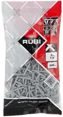 Rubi T-stukjes 3 mm - Doos 200 stuks (02923), Verzenden, Nieuw