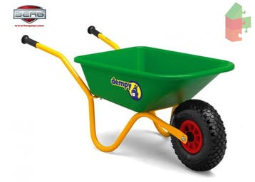 Kruiwagen met luchtband en lagers BERG Dempy 100cm groen 2+, Ophalen of Verzenden, Nieuw