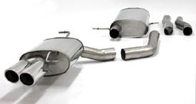 Simons uitlaatsyteem vanaf downpipe: RVS | Audi A4/A5 1.8/2., Verzenden, Nieuw