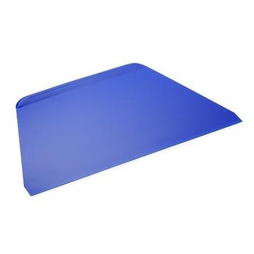 Deegschraper Kunststof Rechthoek Blauw 21,6x12,8cm, Verzenden, Nieuw